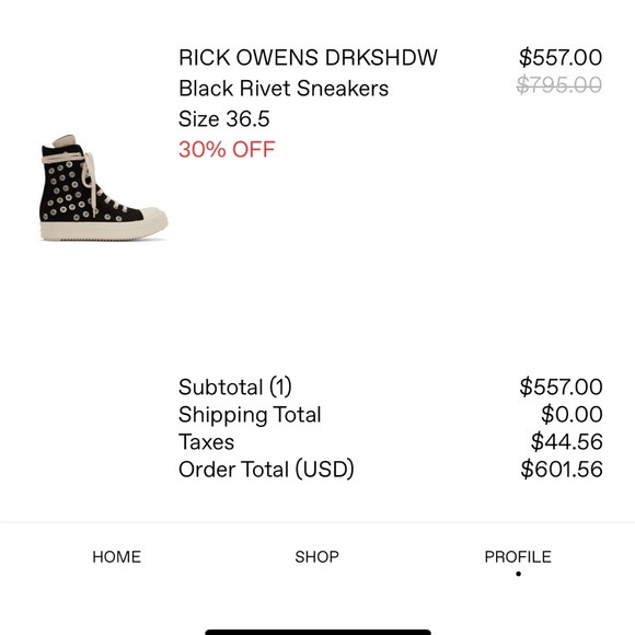 Rick Owens Boots - Picture 4 of 4